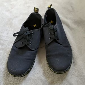 All Black Doc Sneakers